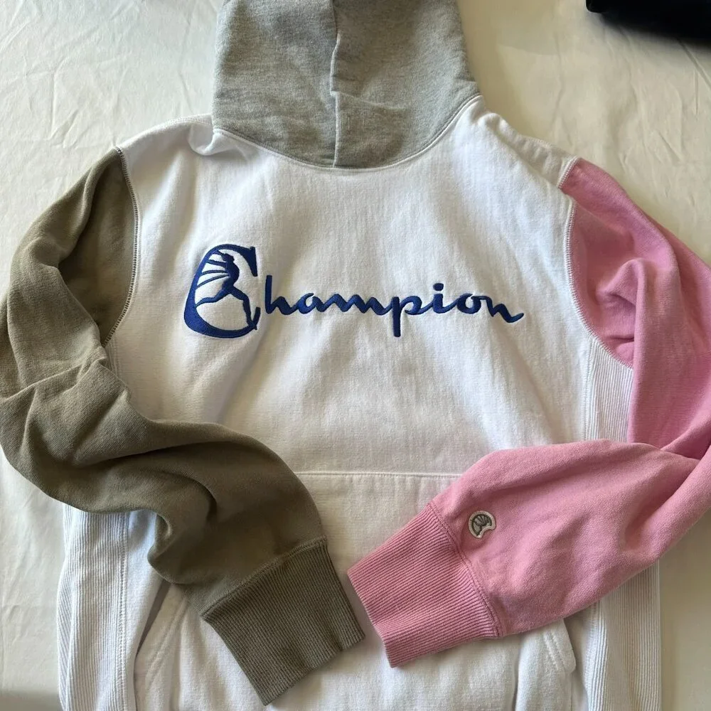Todd Snyder x Champion Color Block Sweatshirt - Picture 2 of 3